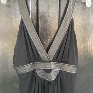 NWT Tory Burch dress with leather detail